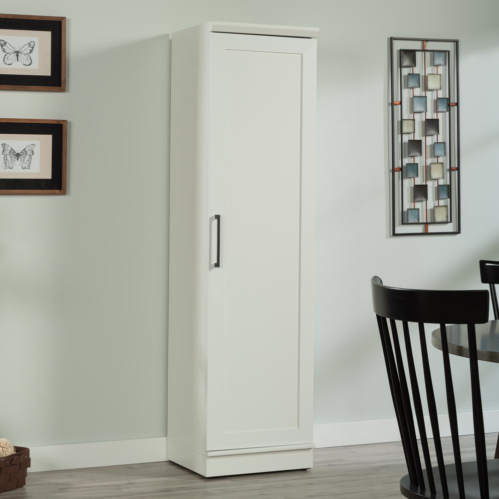 HomePlus Storage Cabinet, Soft White finish. Picture 8