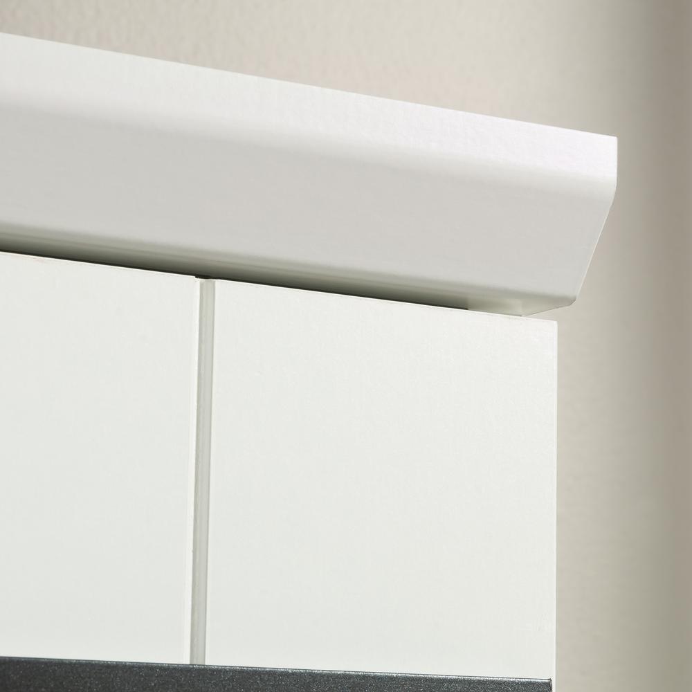 HomePlus Storage Cabinet, Soft White finish. Picture 4
