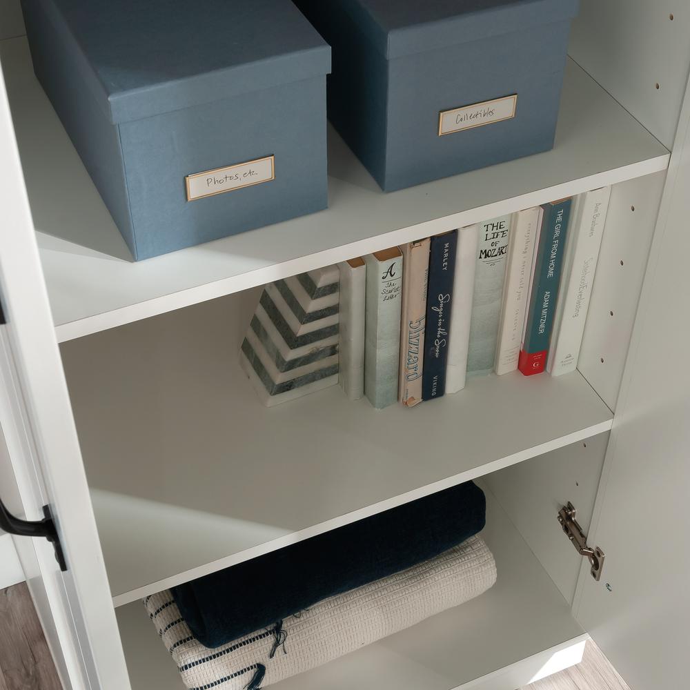 HomePlus Storage Cabinet, Soft White finish. Picture 7