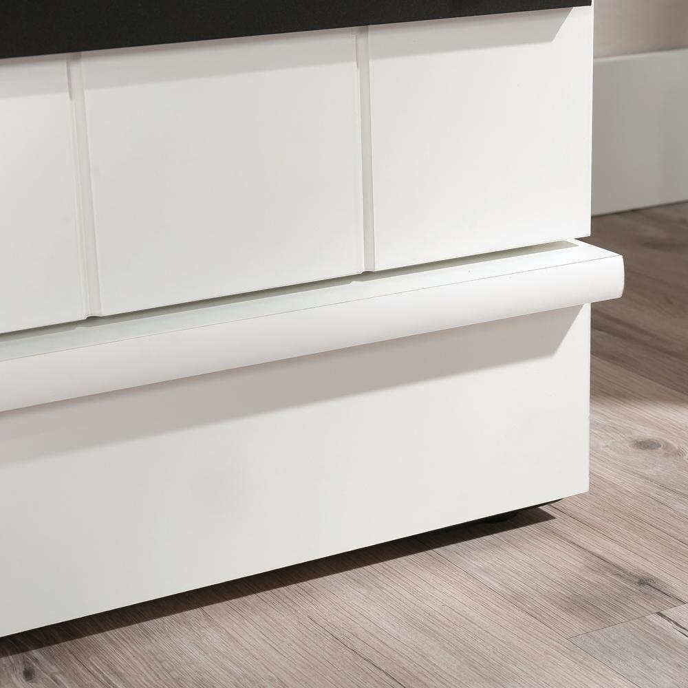 HomePlus Storage Cabinet, Soft White finish. Picture 8