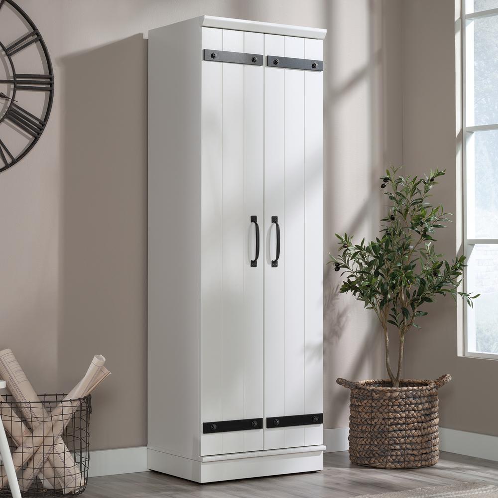 HomePlus Storage Cabinet, Soft White finish. Picture 3