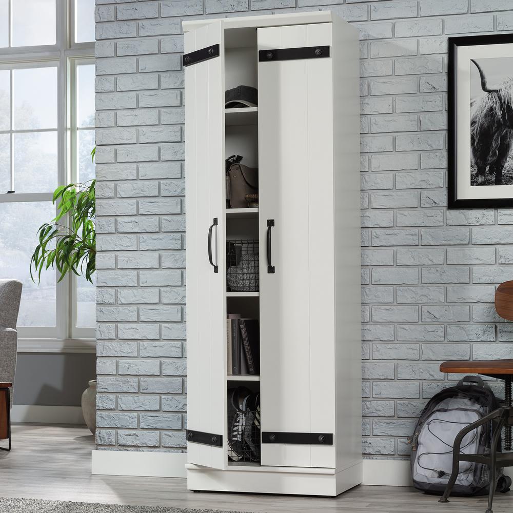 HomePlus Storage Cabinet, Soft White finish. Picture 11