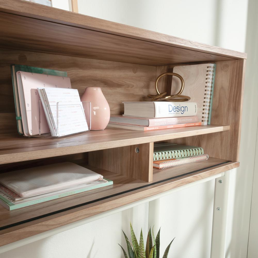 Bergen Circle Computer Hutch Kiln Acacia. Picture 10