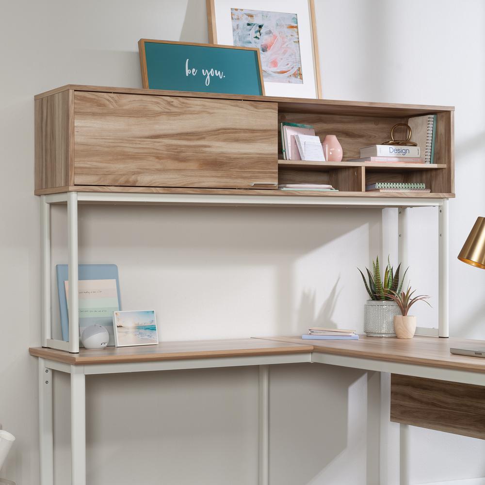 Bergen Circle Computer Hutch Kiln Acacia. Picture 4