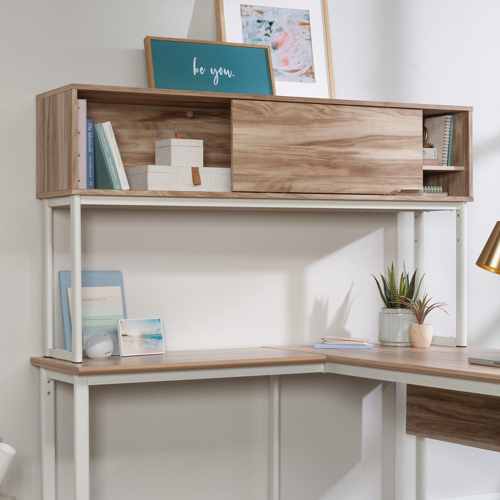 Bergen Circle Computer Hutch Kiln Acacia. Picture 7