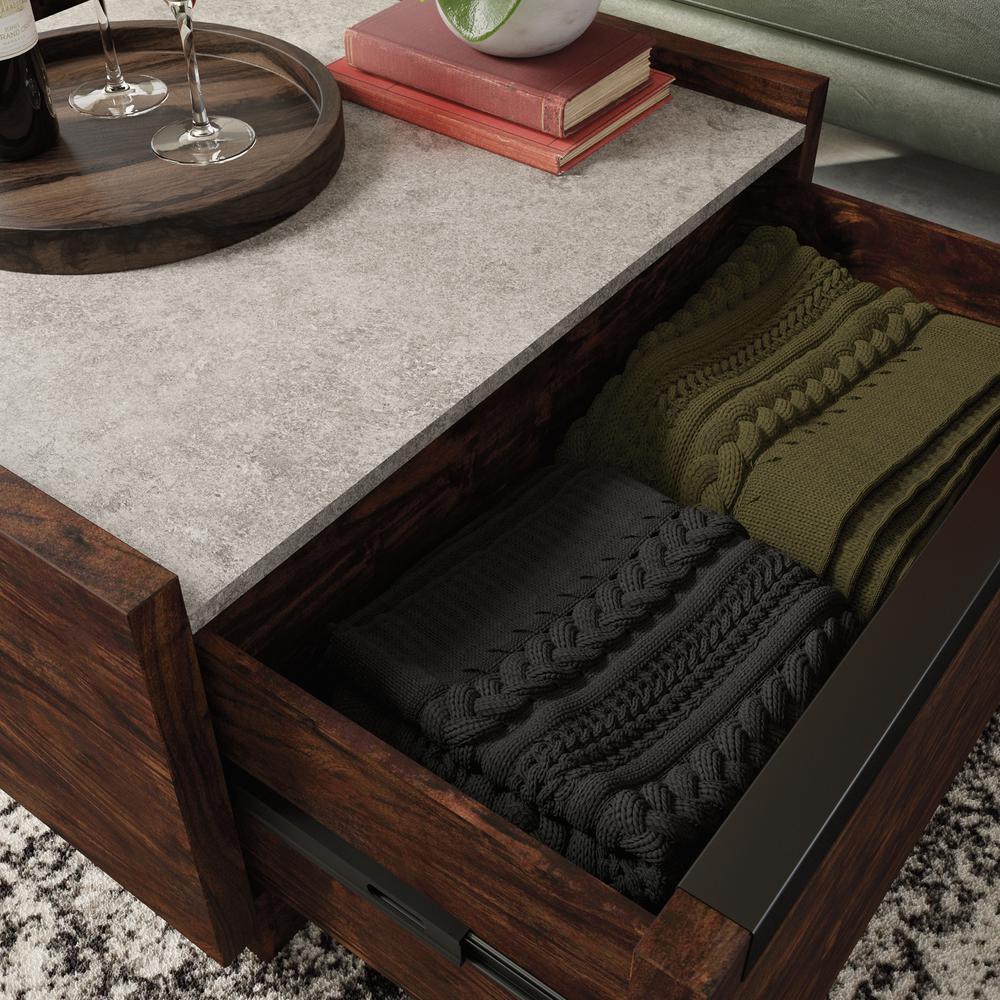 Manhattan Gate Coffee Table Rich Walnut. Picture 7