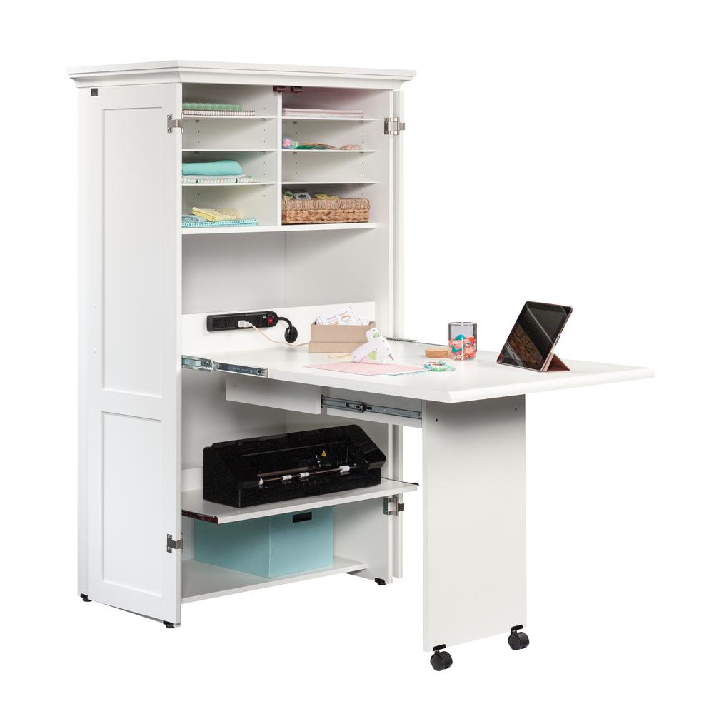 Miscellaneous Storage Craft & Hobby Storage, Soft White finish. Picture 1