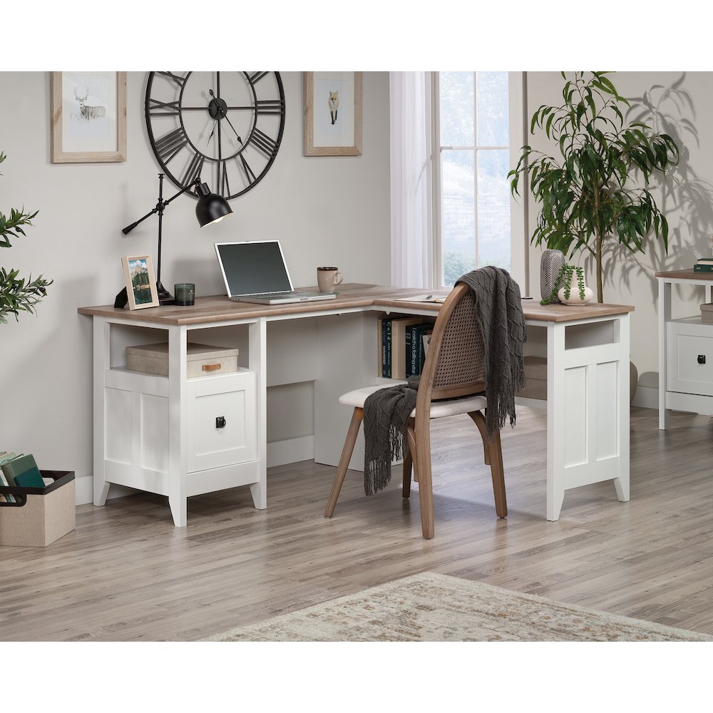 August Hill  L-Desk. Picture 2