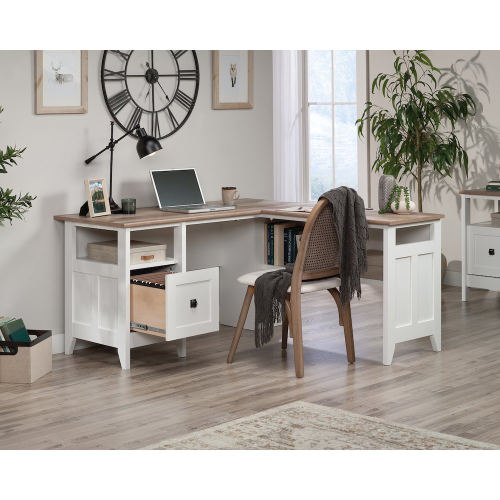 August Hill  L-Desk. Picture 3