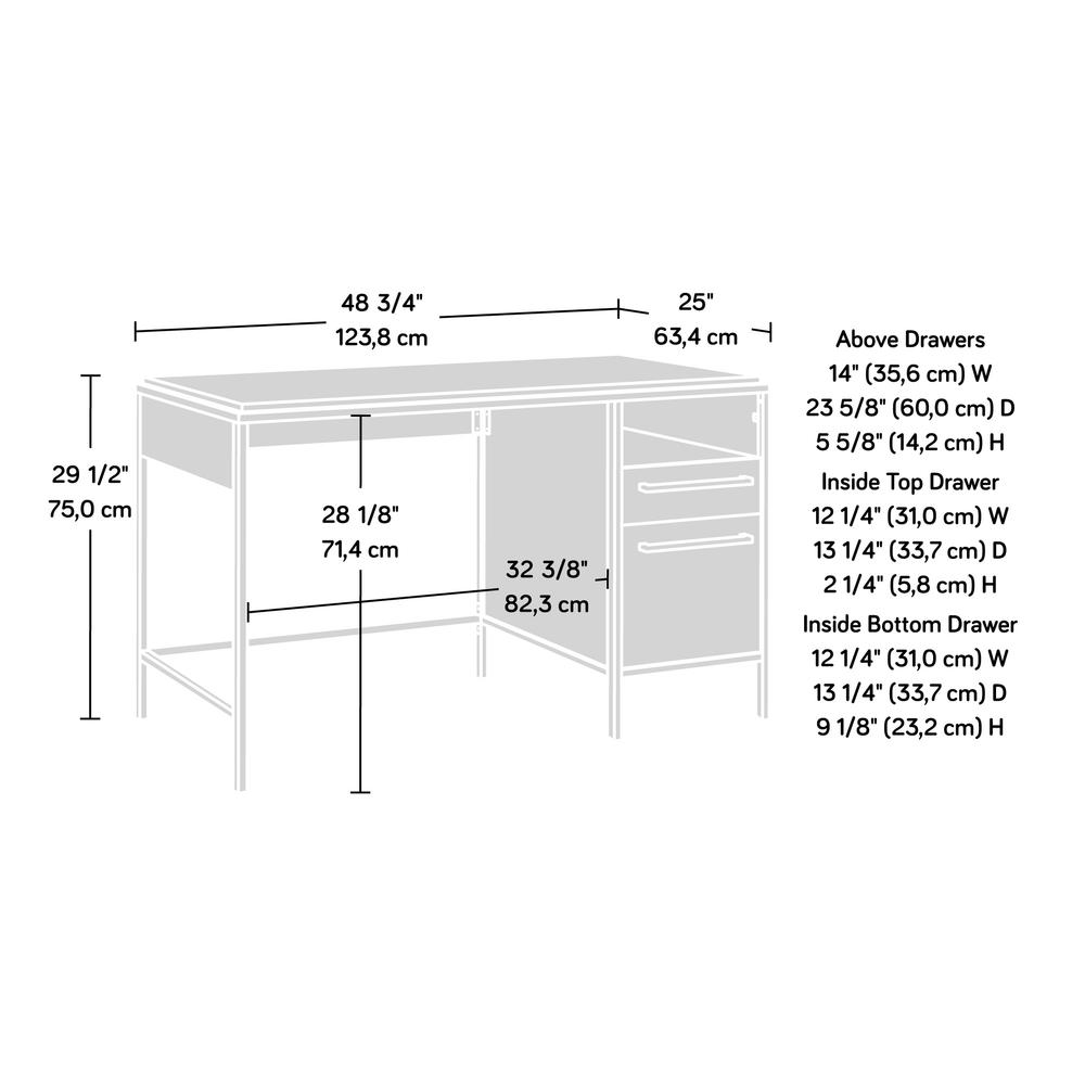 Nova Loft Single Ped Desk Ka. Picture 12