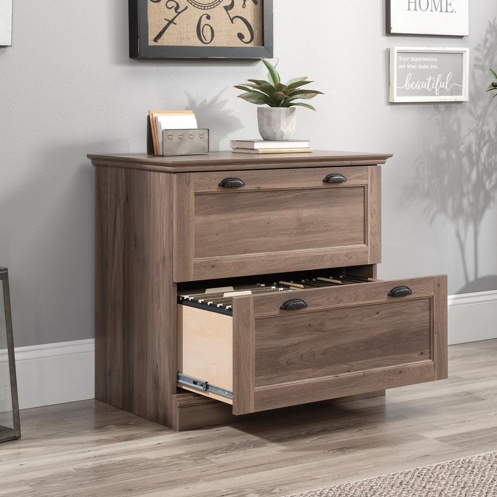 Barrister Lane File Cabinet, Salt Oak finish. Picture 9
