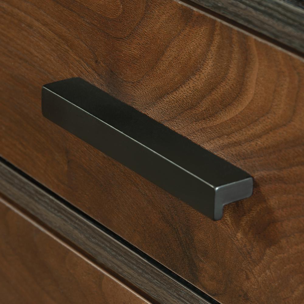 Canton Lane L Desk, Brew Oak finish. Picture 9