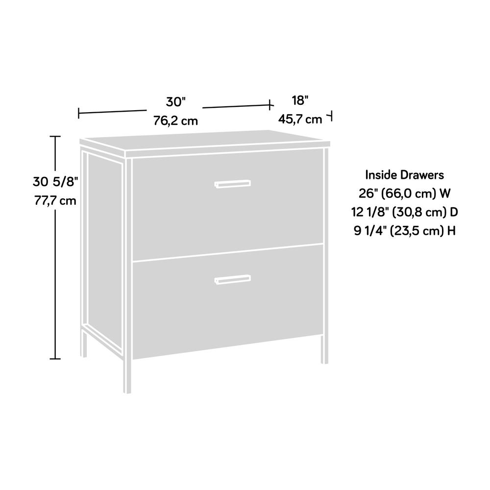 Market Commons File Cabinet, Rich Walnut finish. Picture 3
