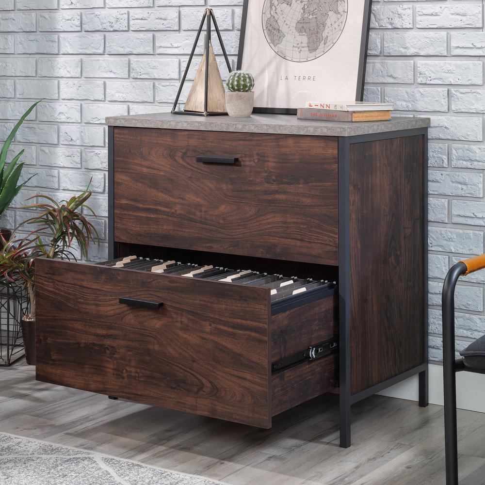 Market Commons File Cabinet, Rich Walnut finish. Picture 11