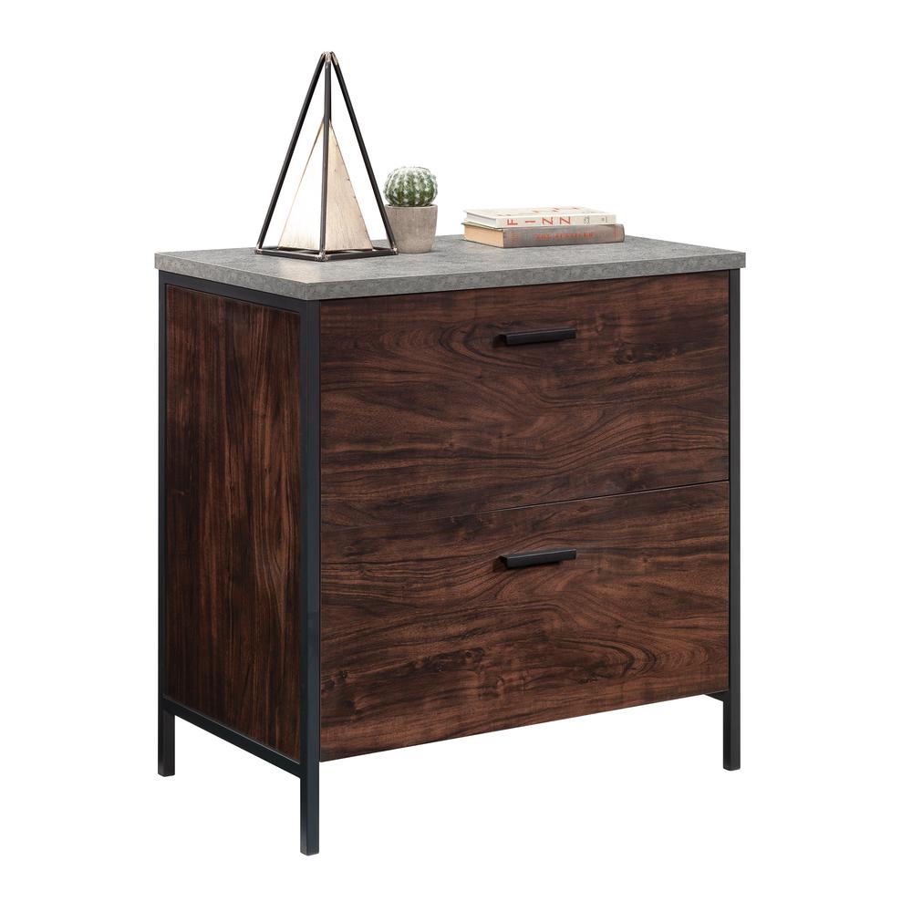 Market Commons File Cabinet, Rich Walnut finish. Picture 1