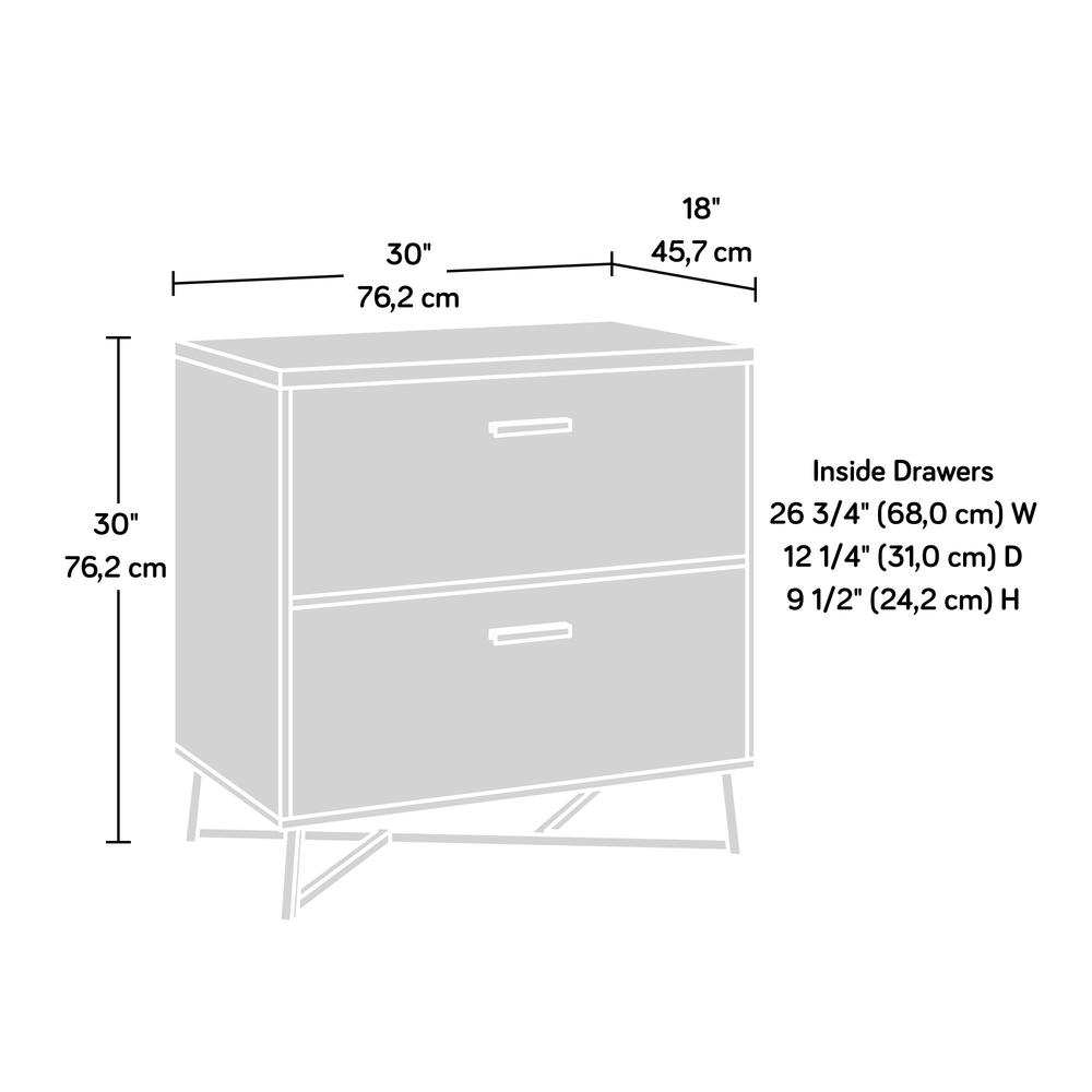 Canton Lane File Cabinet, Brew Oak finish. Picture 3