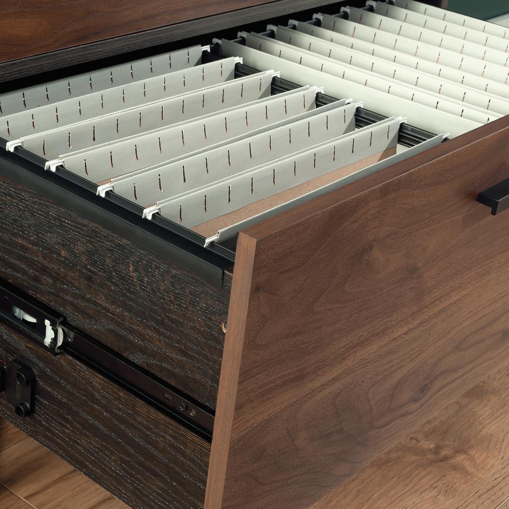 Canton Lane File Cabinet, Brew Oak finish. Picture 9
