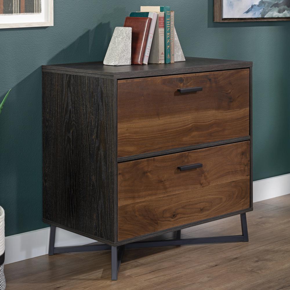 Canton Lane File Cabinet, Brew Oak finish. Picture 5