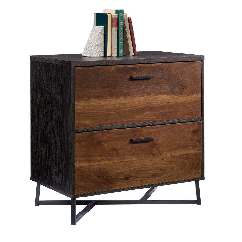 Canton Lane File Cabinet, Brew Oak finish. Picture 1