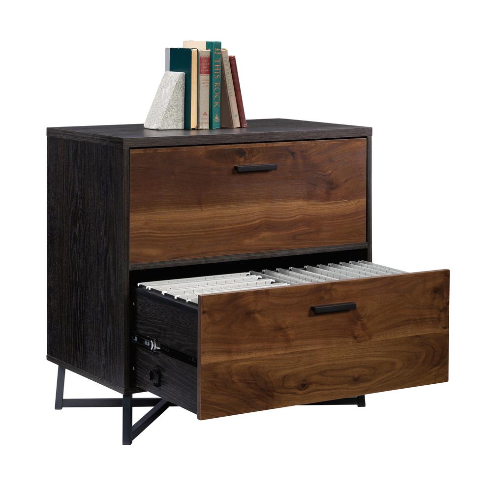 Canton Lane File Cabinet, Brew Oak finish. Picture 2