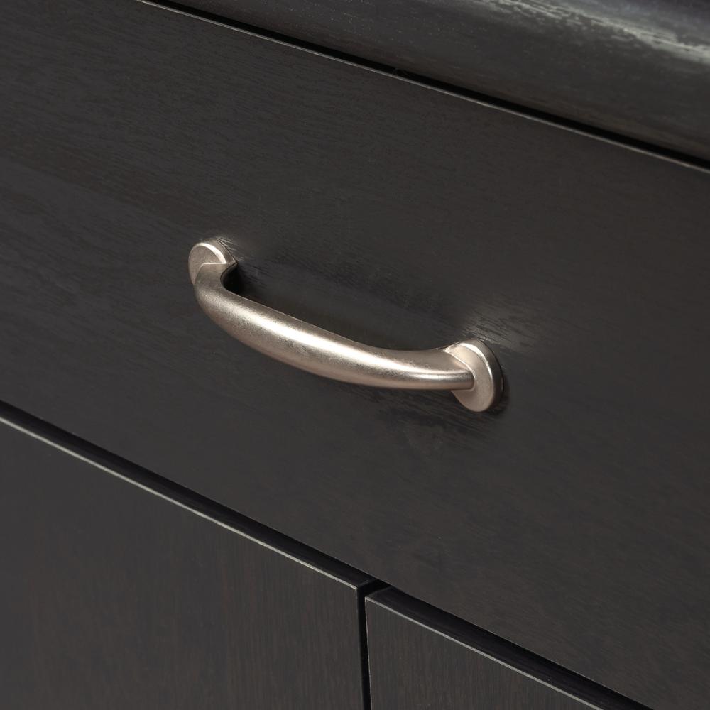Miscellaneous Storage Kitchen Cart, Raven Oak finish. Picture 7