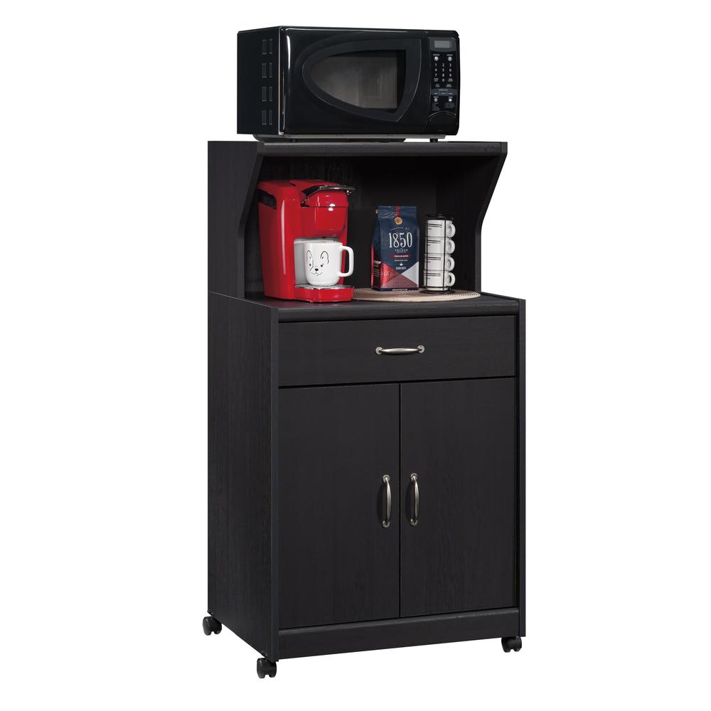 Miscellaneous Storage Kitchen Cart, Raven Oak finish. Picture 14
