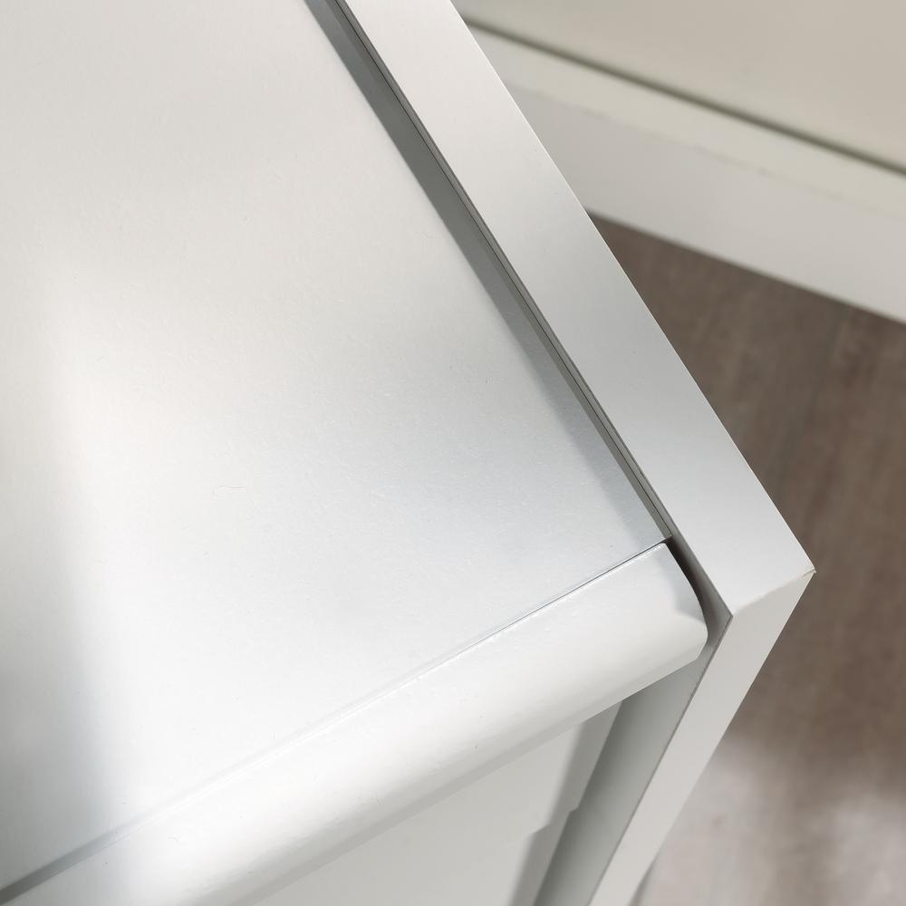 Microwave/Kitchen Cart Glacier White. Picture 4