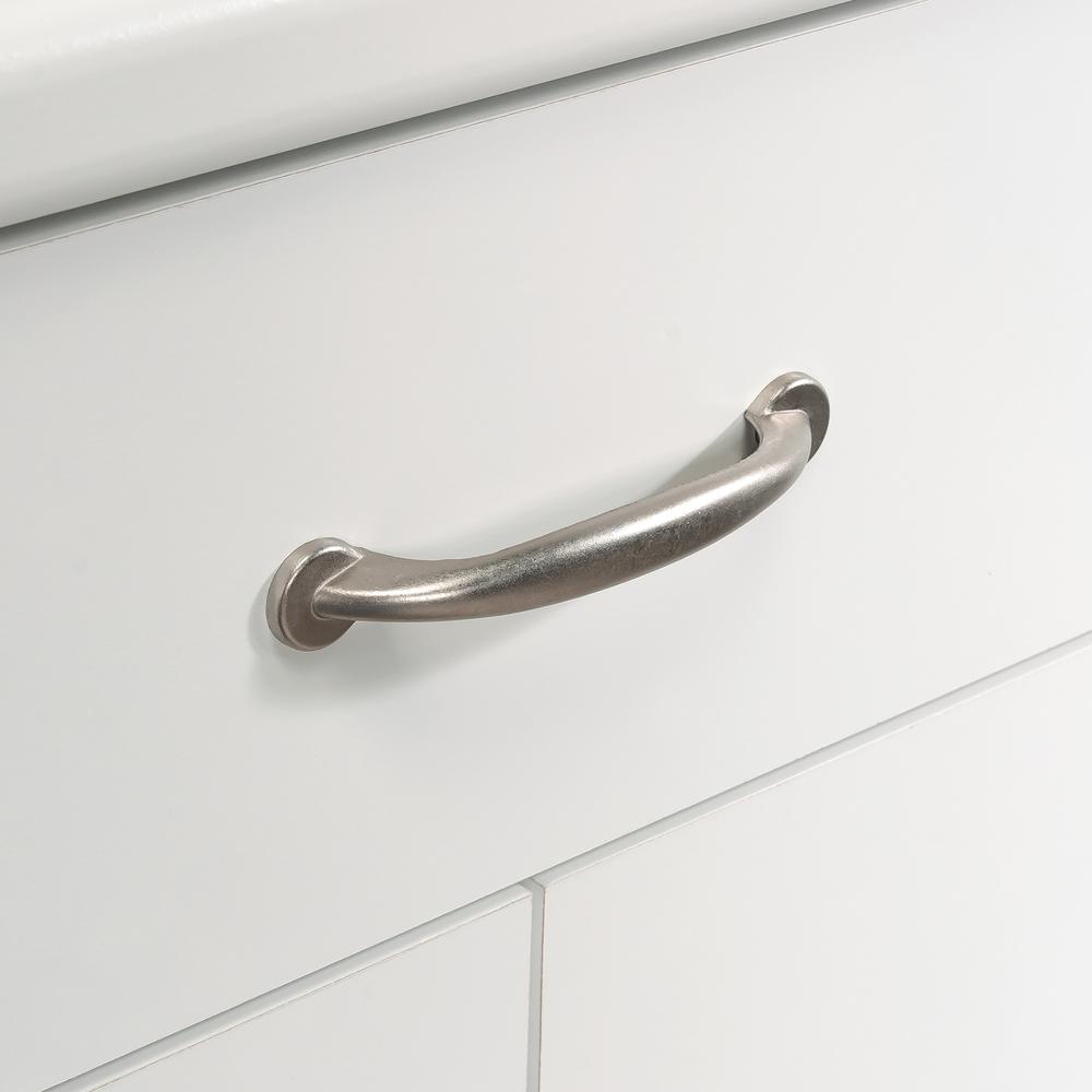 Microwave/Kitchen Cart Glacier White. Picture 7