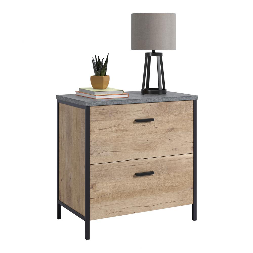 Market Commons File Cabinet, Prime Oak finish. Picture 1