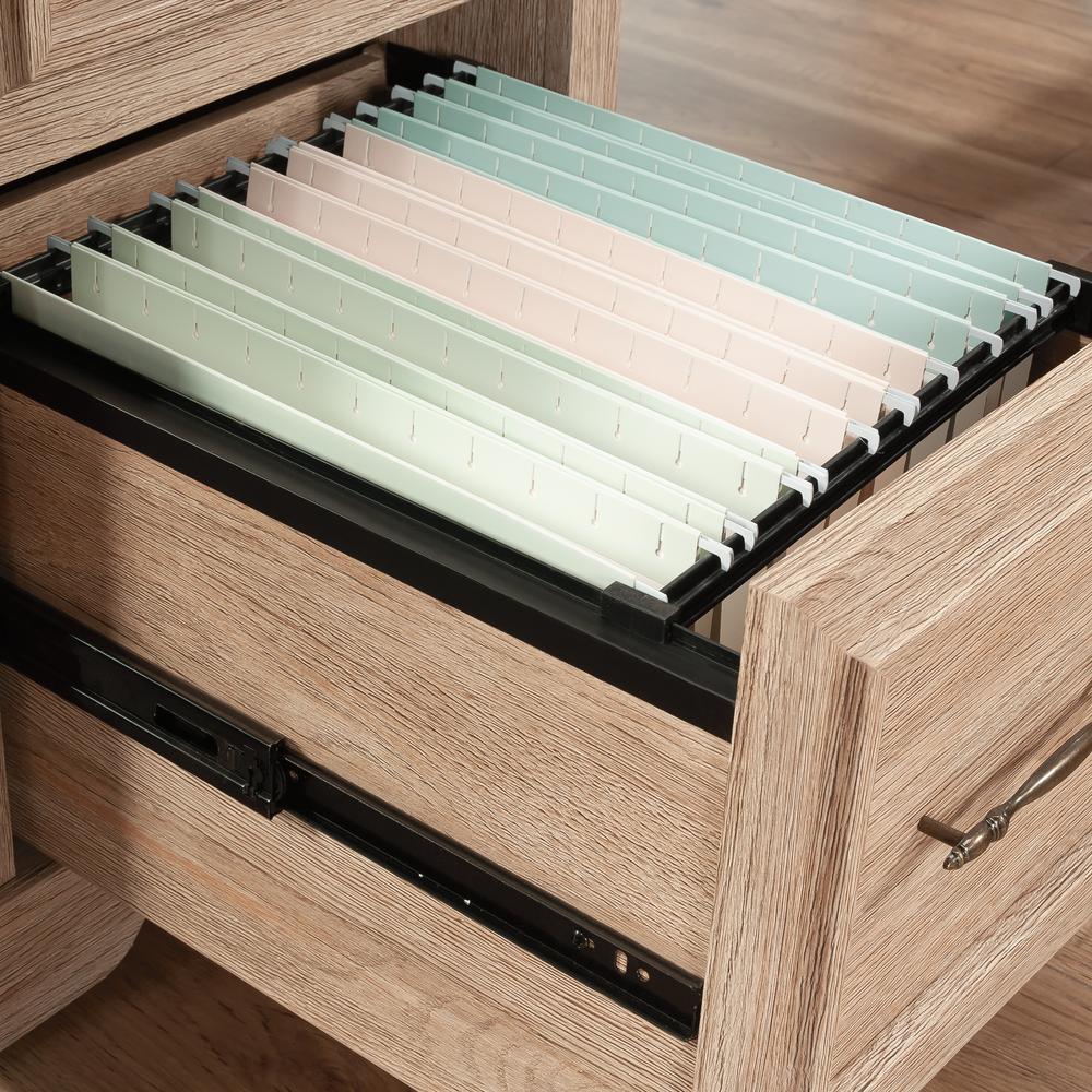 ROLLINGWOOD COUNTRY 66" L-DESK A2. Picture 9