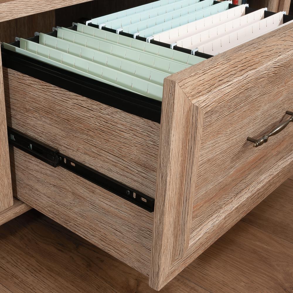 Rollingwood Commercial Office Credenza, Brushed Oak finish. Picture 12