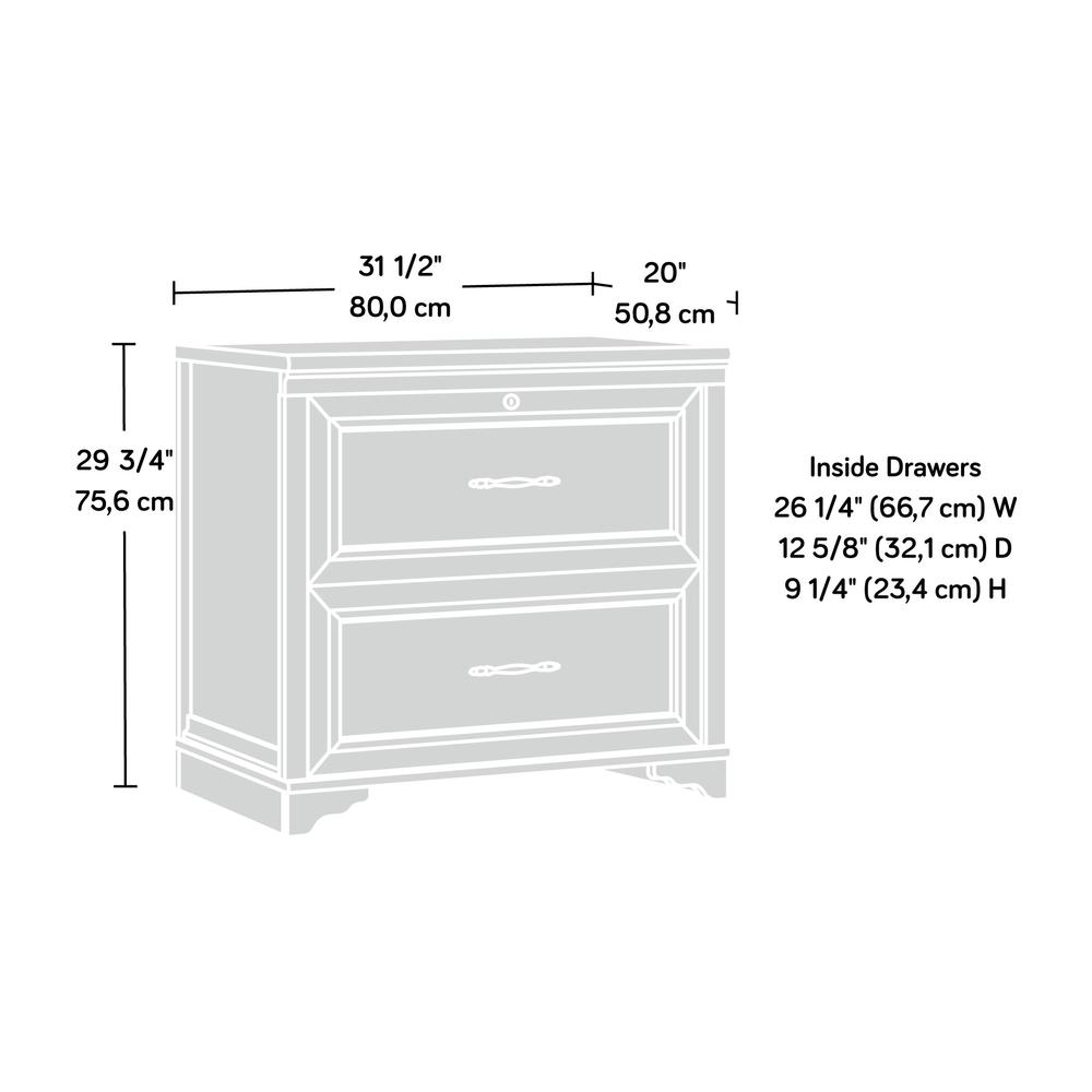 Rollingwood Commercial Office File Cabinet, Brushed Oak finish. Picture 2