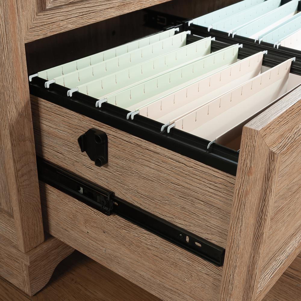 Rollingwood Commercial Office File Cabinet, Brushed Oak finish. Picture 10