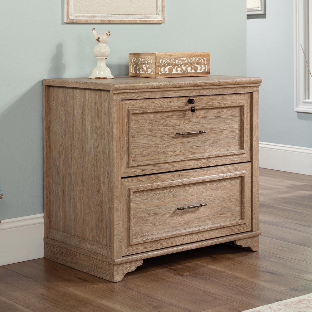 Rollingwood Commercial Office File Cabinet, Brushed Oak finish. Picture 4