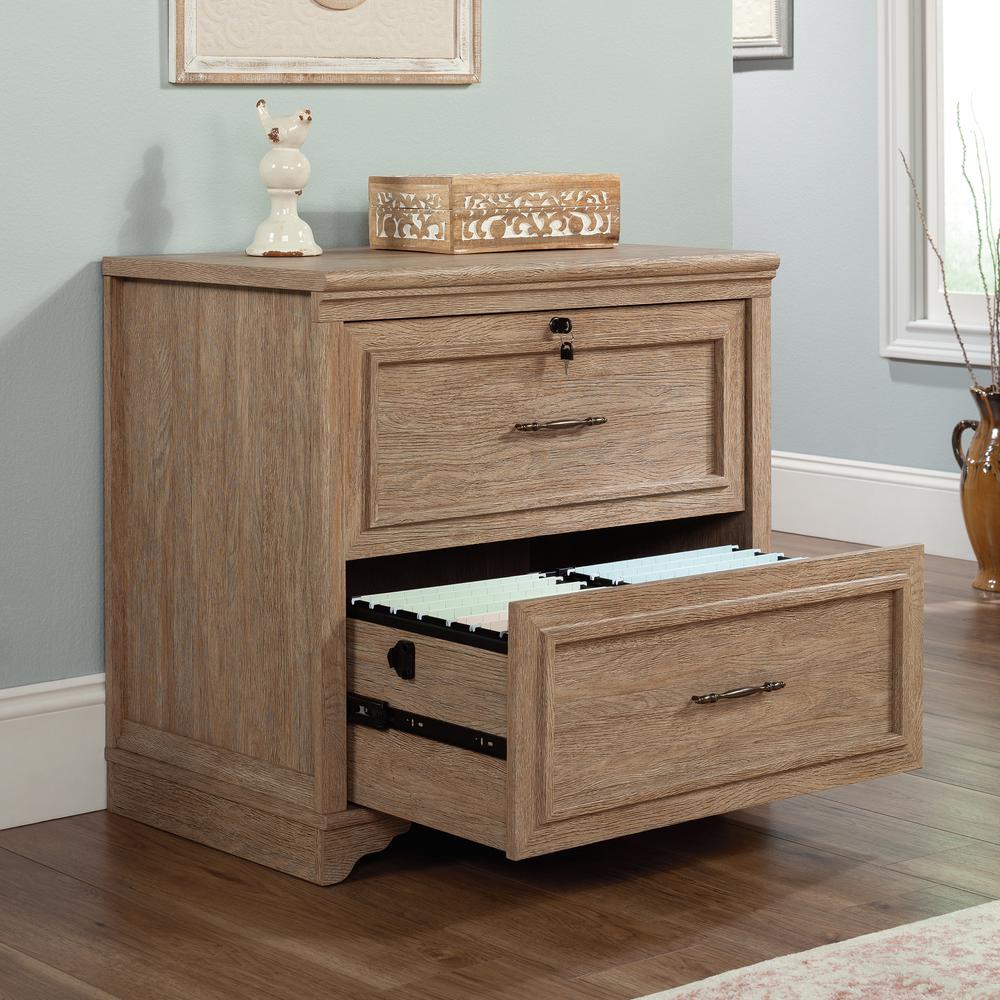 Rollingwood Commercial Office File Cabinet, Brushed Oak finish. Picture 9