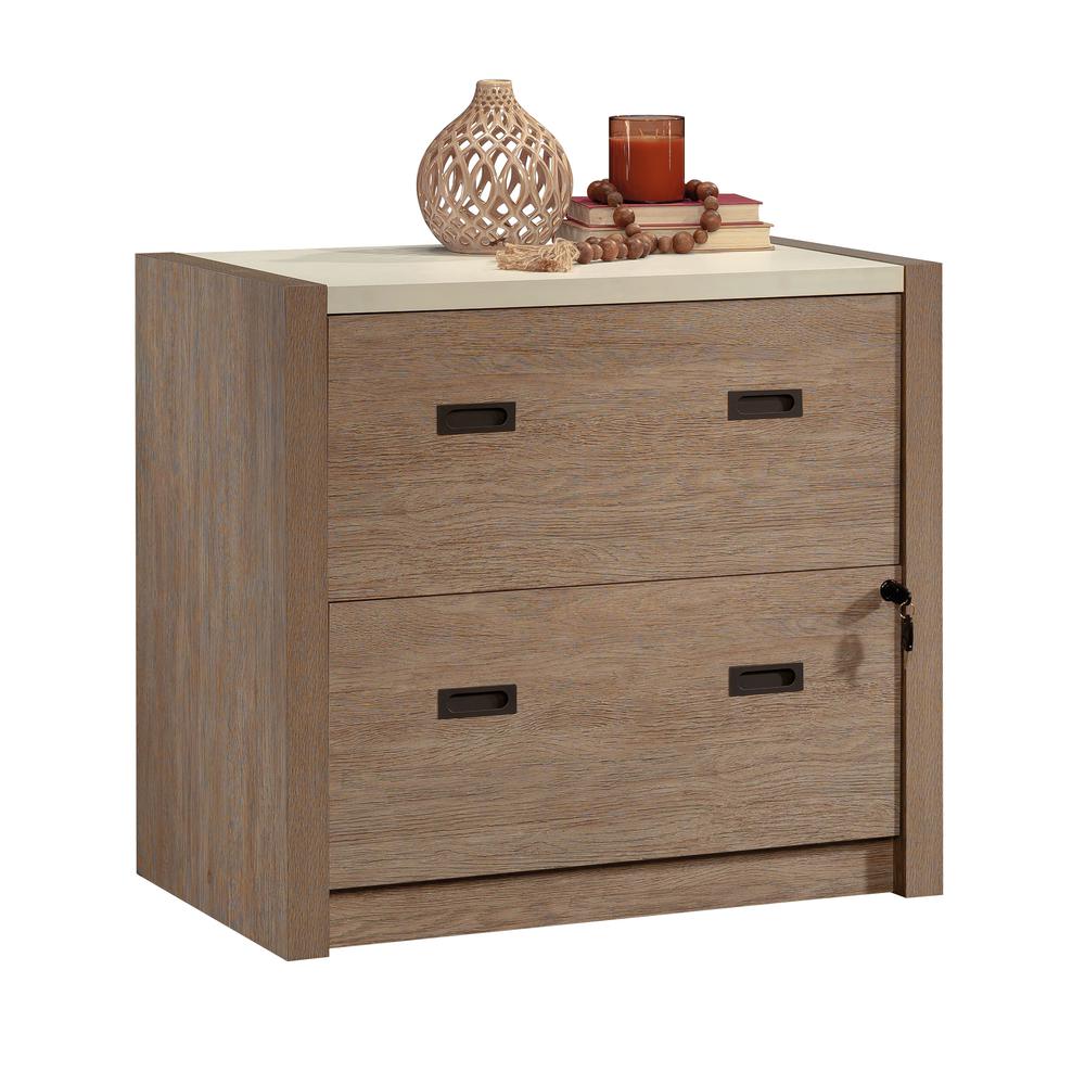 Dixon City Commercial Office File Cabinet, Brushed Oak finish. Picture 1