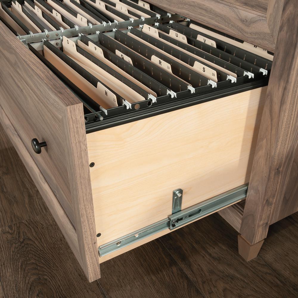 Edge Water File Cabinet, Washed Walnut finish. Picture 8