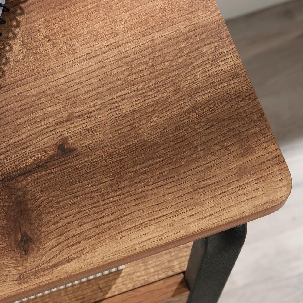 Station House Desk, Etched Oak finish. Picture 6