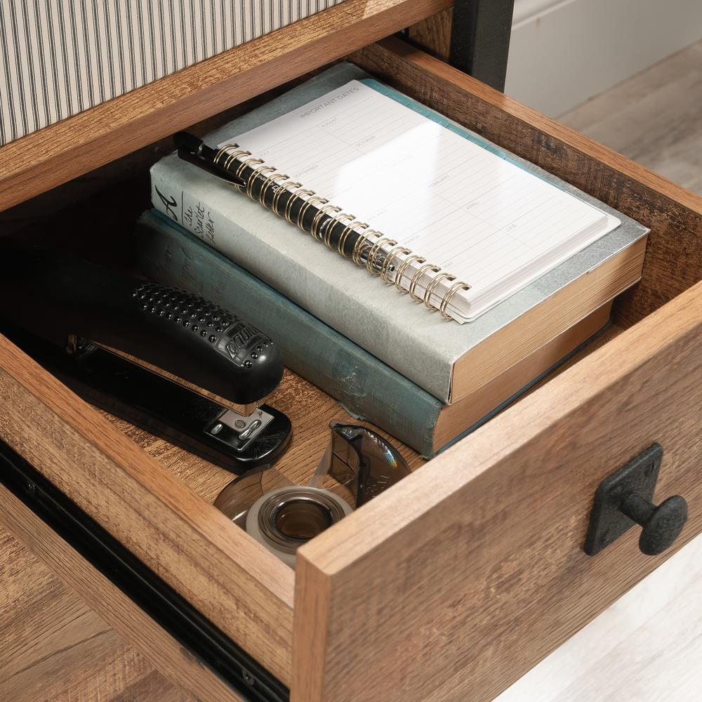 Station House Desk, Etched Oak finish. Picture 10