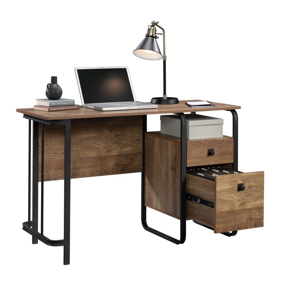 Station House Desk, Etched Oak finish. Picture 3