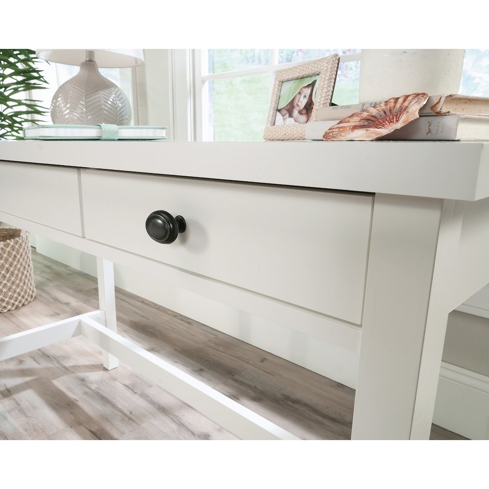 County Line Desk, Soft White finish. Picture 4