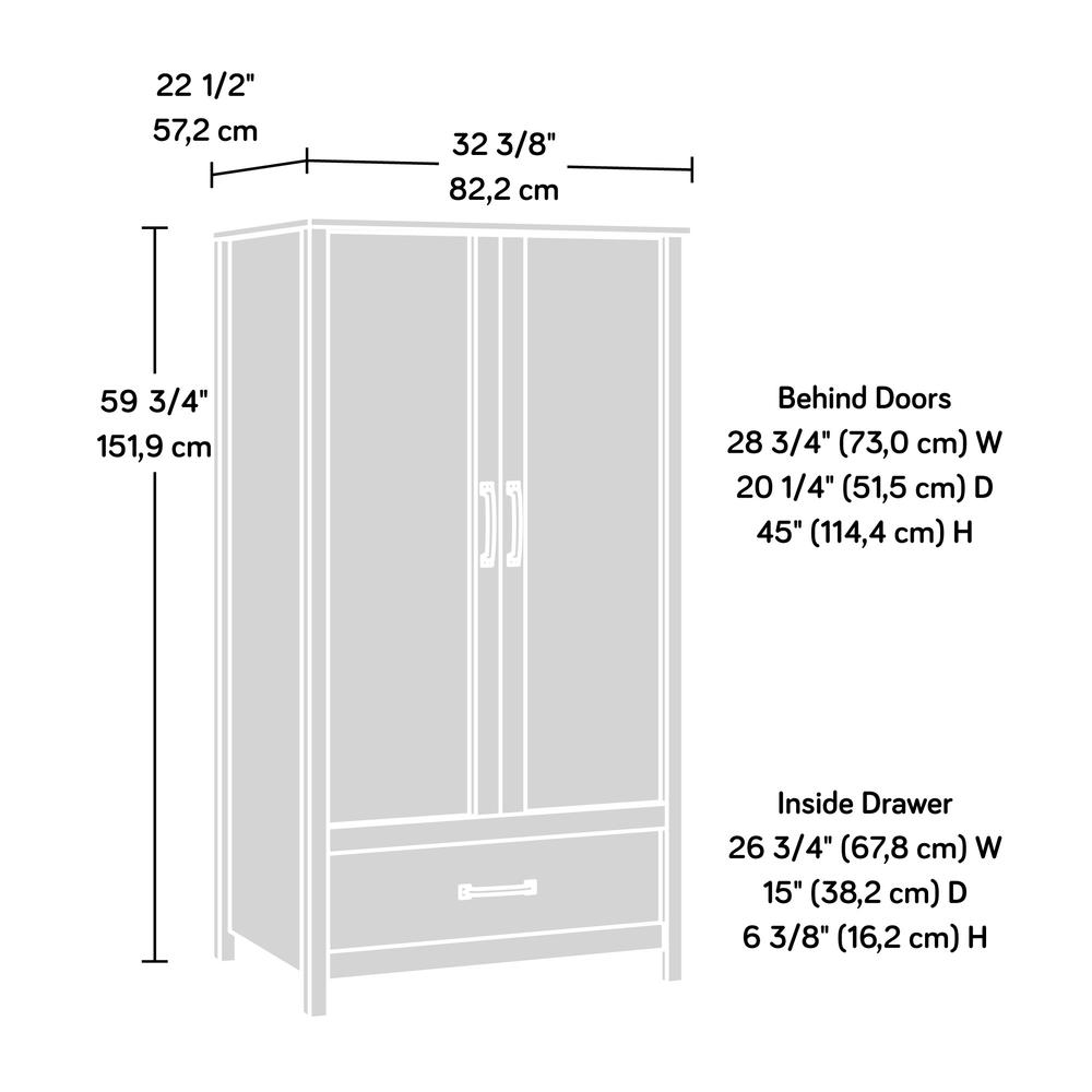 Cannery Bridge Armoire, Sindoori Mango finish. Picture 10