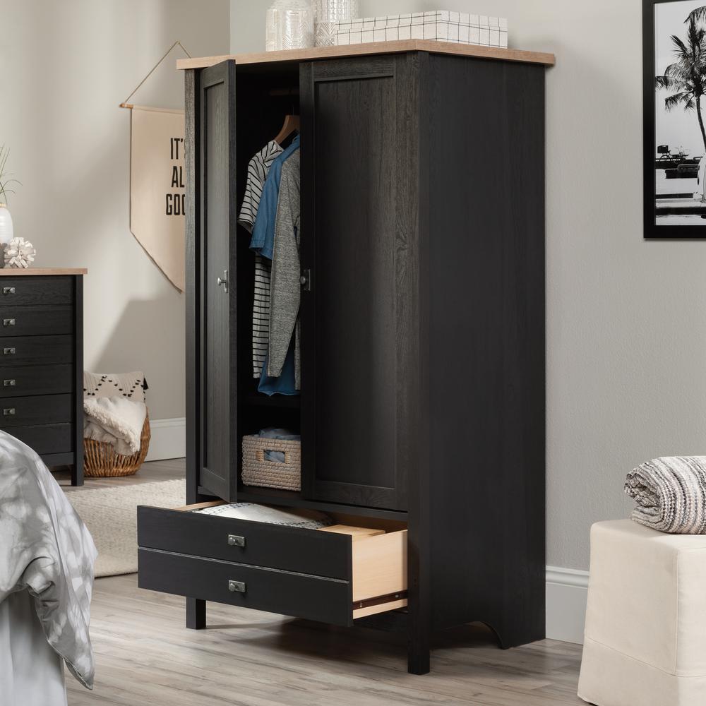 Cottage Road Armoire Raven Oak. Picture 12