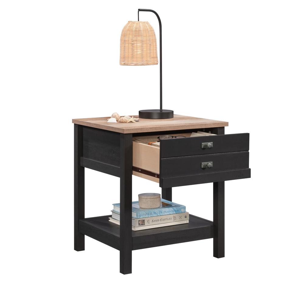 Cottage Road Night Stand Raven Oak 3A. Picture 1