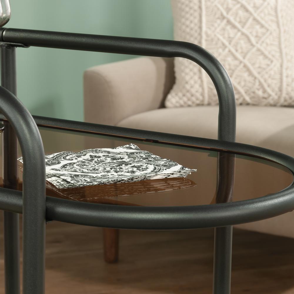 Coral Cape Storage Cart, Black finish. Picture 9