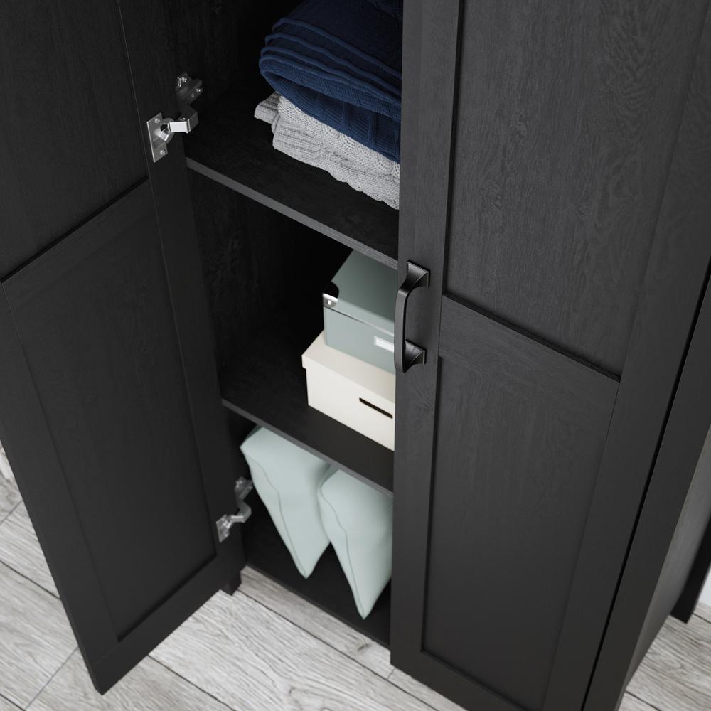 Miscellaneous Storage Storage Cabinet, Raven Oak finish. Picture 9