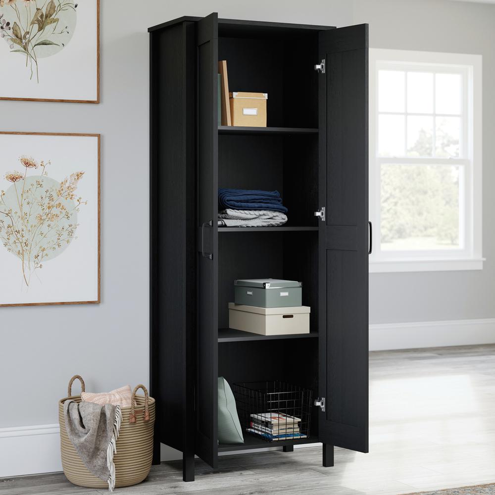 Miscellaneous Storage Storage Cabinet, Raven Oak finish. Picture 6