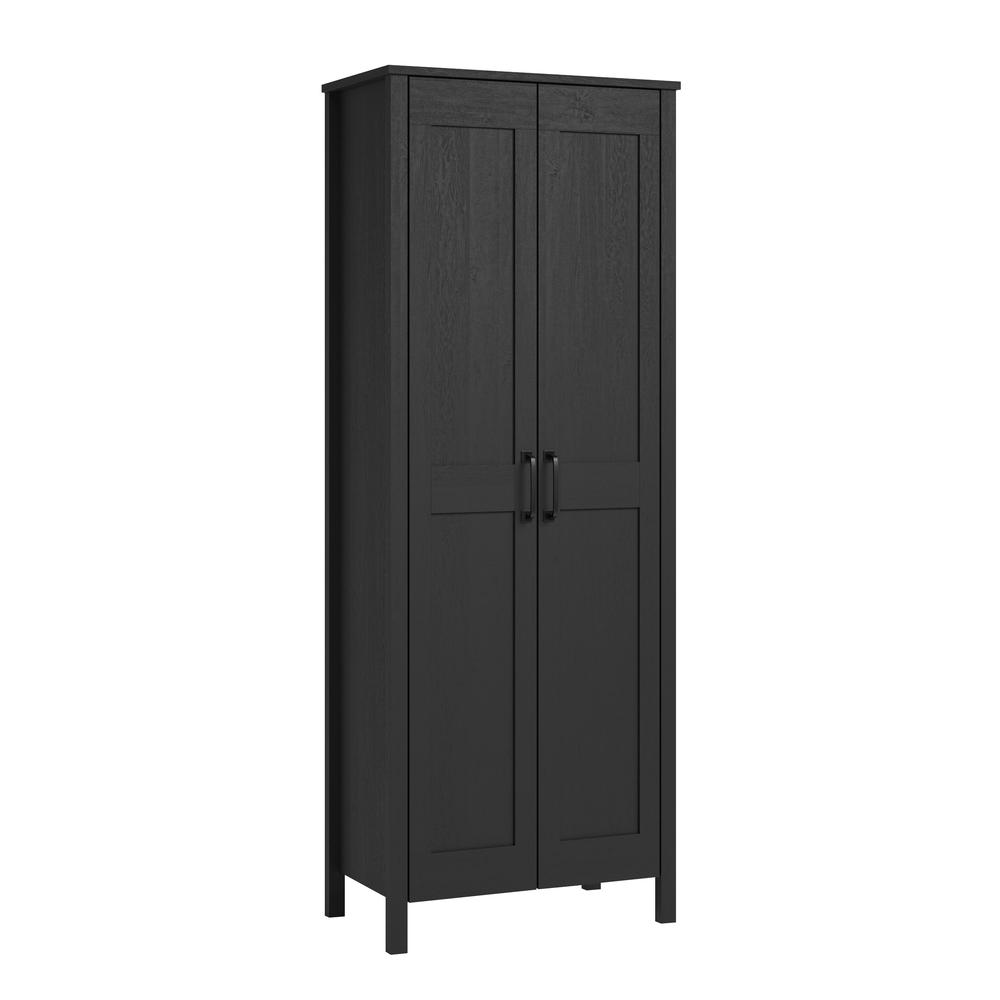Miscellaneous Storage Storage Cabinet, Raven Oak finish. Picture 1