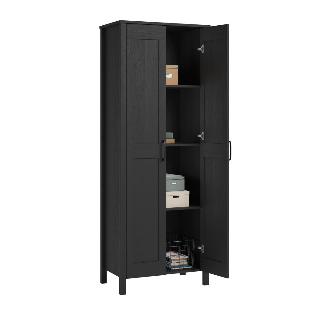 Miscellaneous Storage Storage Cabinet, Raven Oak finish. Picture 3