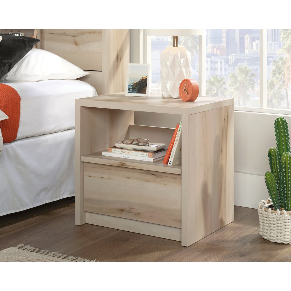 Harvey Park Night Stand, Pacific Maple finish. Picture 2